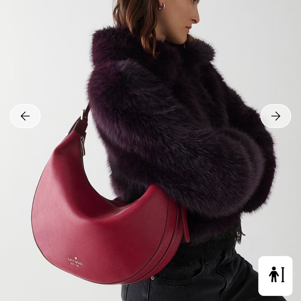 Kate Spade Red Leather Shoulder Bag